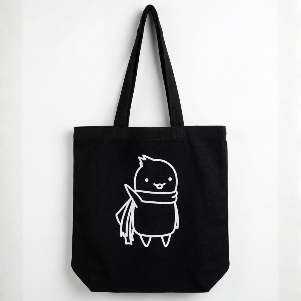 やっぷートートバッグ A4サイズ キャンパス トート ご当地 養父市 ゆるキャラ