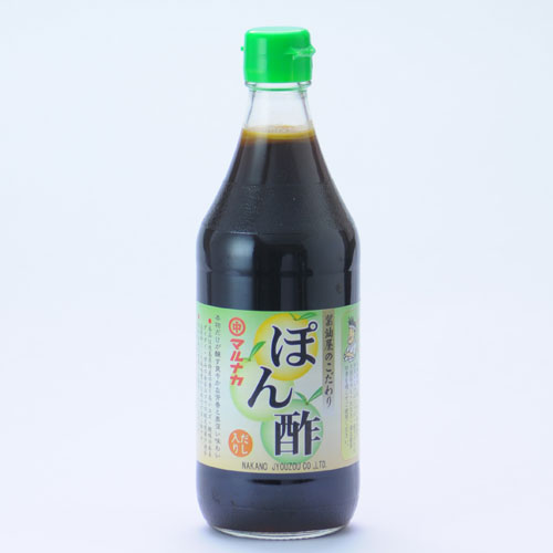 中野醸造 醤油屋のこだわりぽん酢 500ml