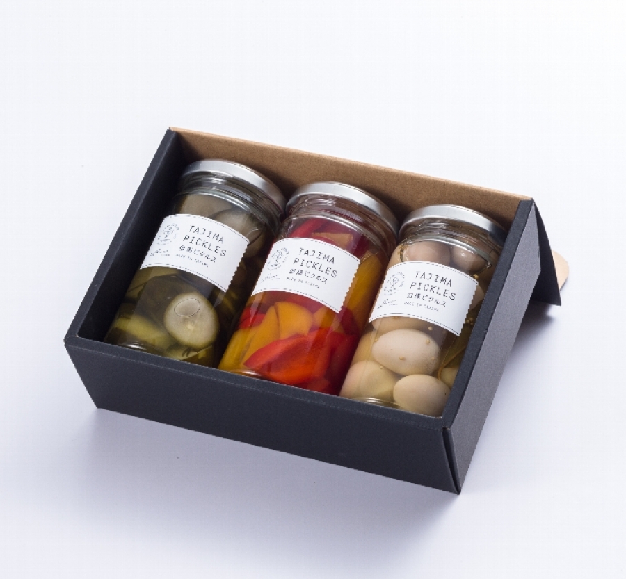 カタシマ 但馬ピクルス 専用ギフトボックス TAJIMA KITCHEN（但馬デリカ）リビエールセレクション